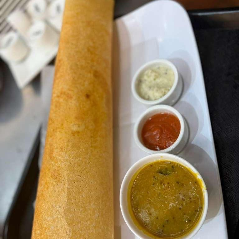 Onion Chili Dosa.