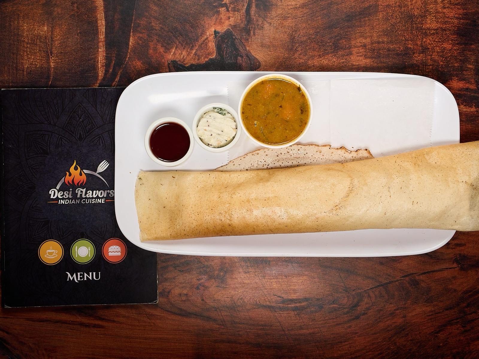 Cheese Dosa.