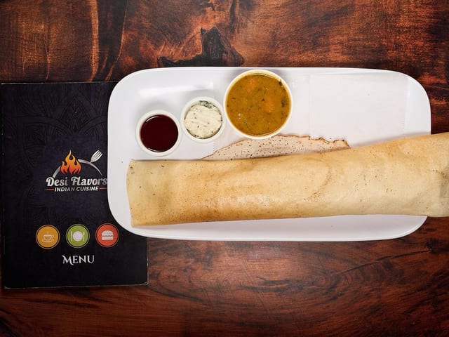 Cheese Dosa.