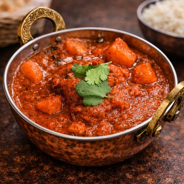 Chicken Vindaloo.