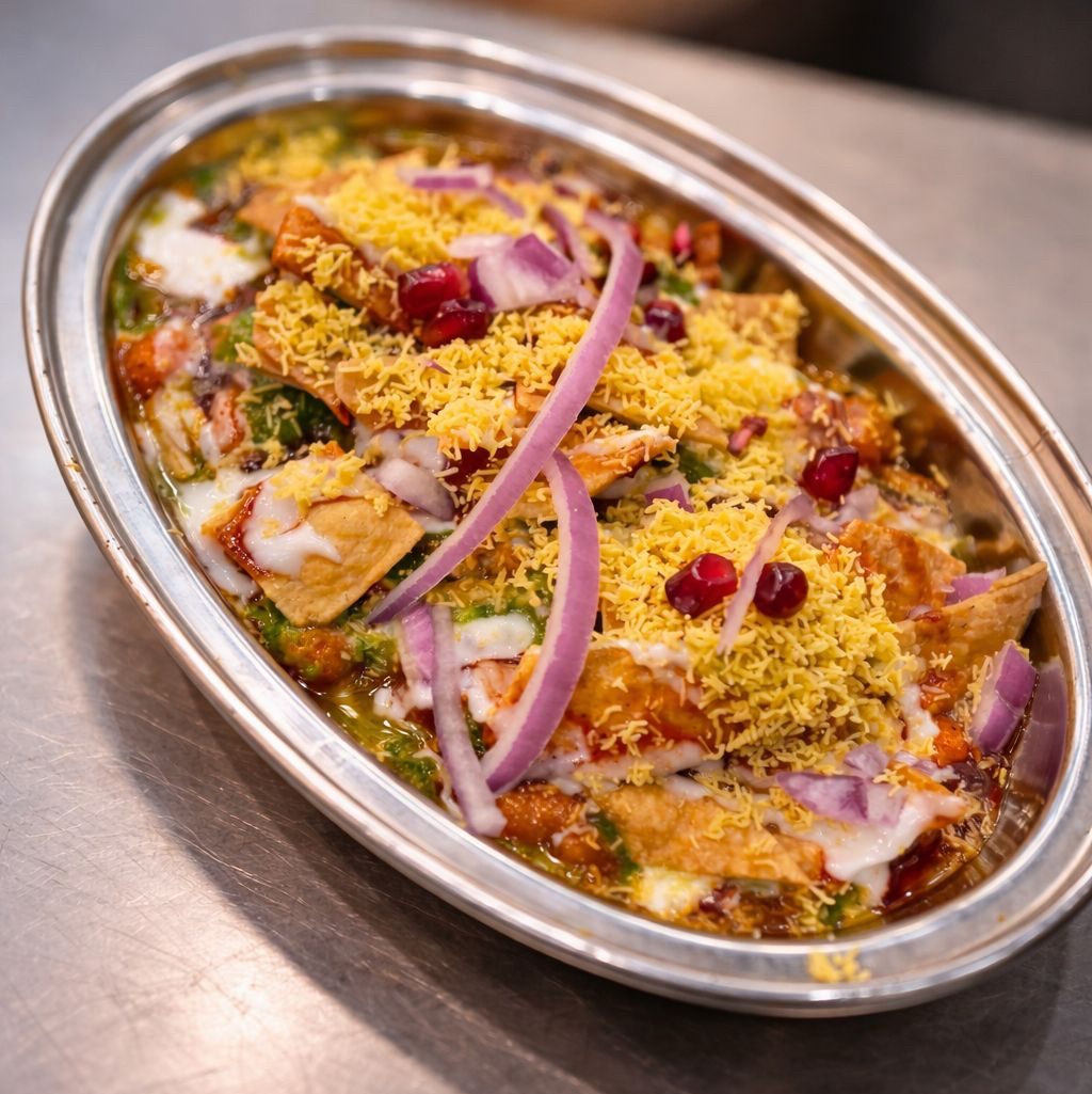 Samosa Chaat.