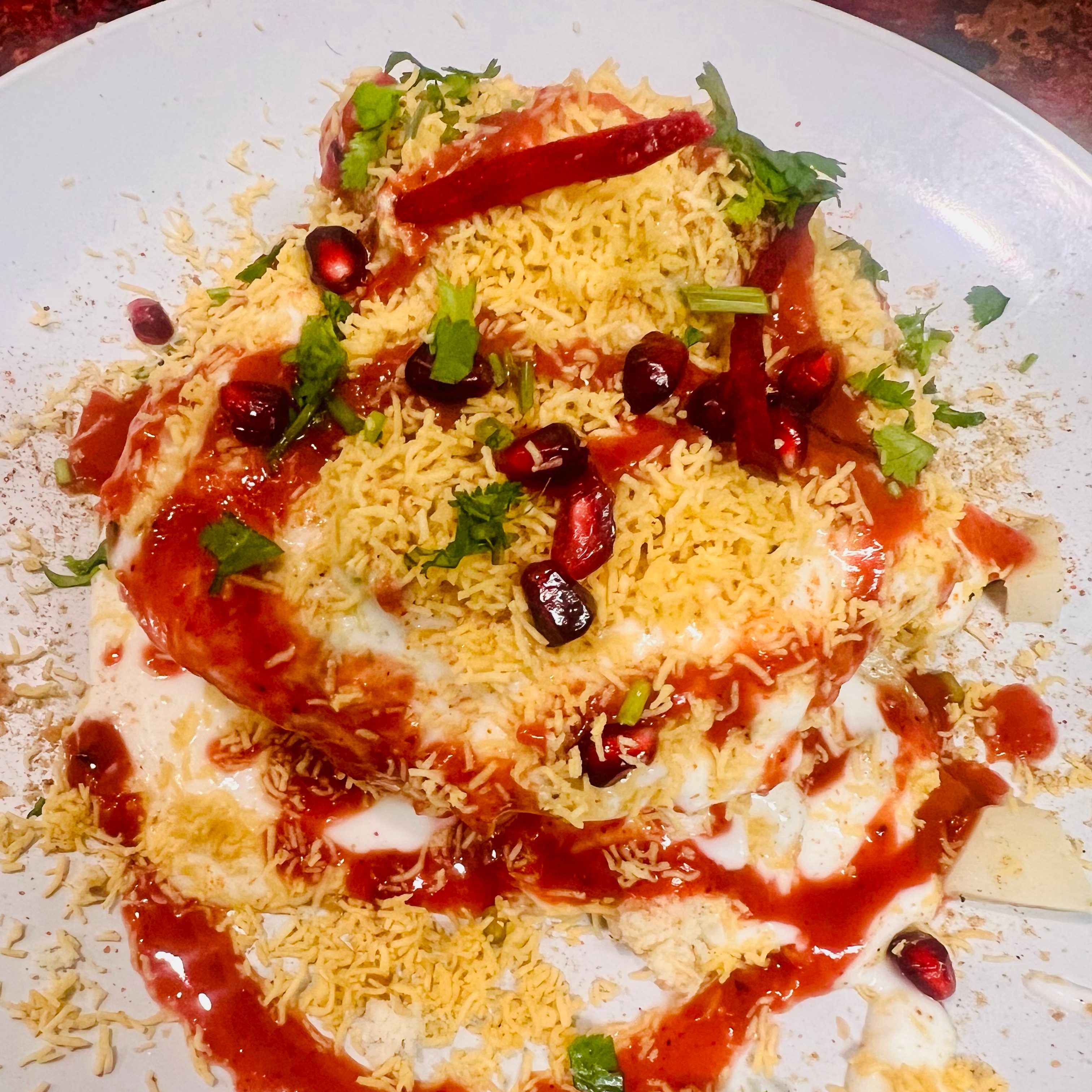Kachori Chaat.