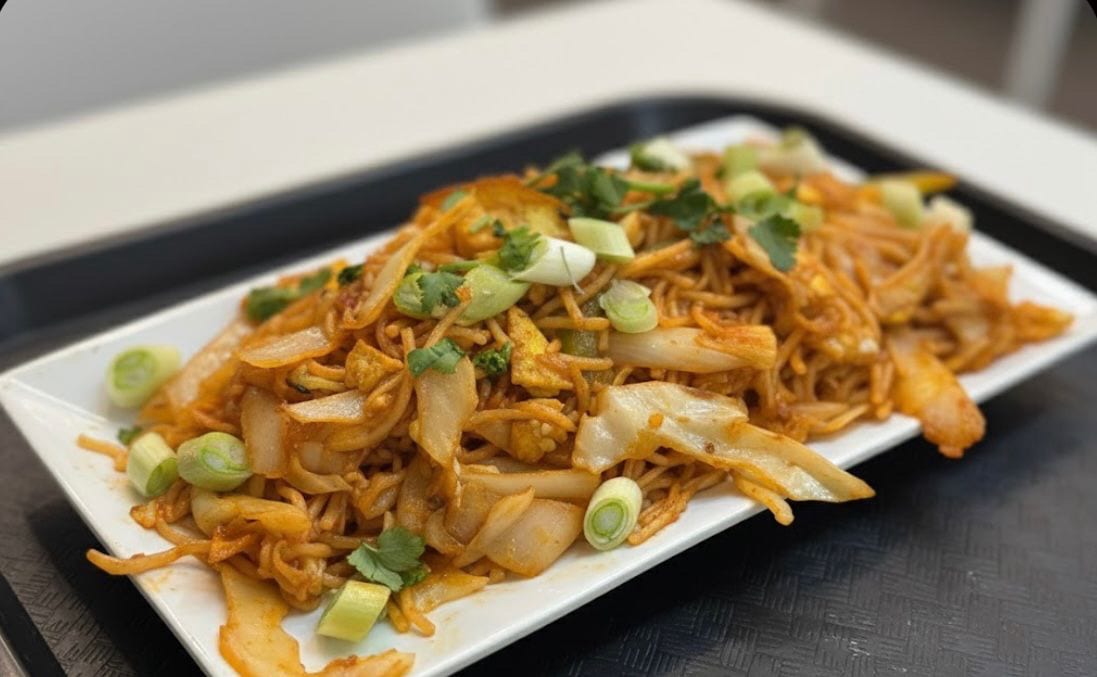Noodles w/Egg.
